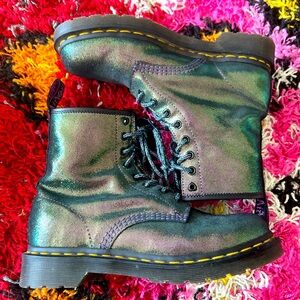 Dr Marten excellent condition size 8 sparkly combat boots